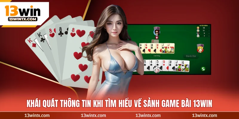 Khái quát thông tin khi tìm hiểu về sảnh game bài 13WIN