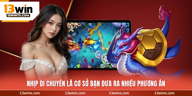 Nhịp di chuyển là cơ sở bạn đưa ra nhiều phương án