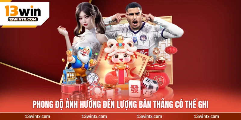 Phong độ ảnh hưởng đến lượng bàn thắng có thể ghi